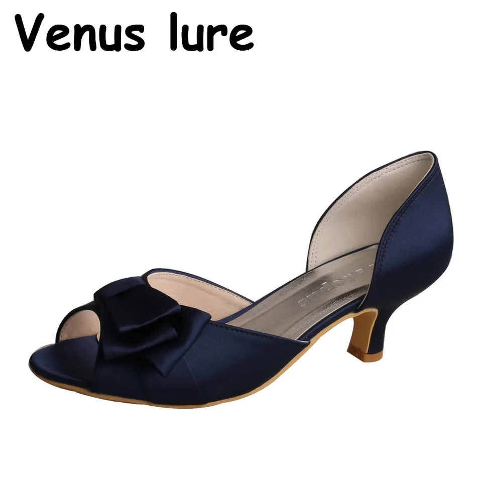 womens navy evening shoes