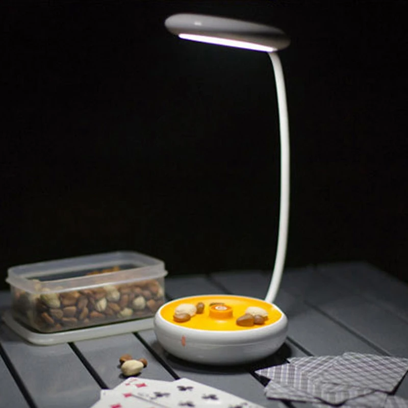 Outdoor Camping Lamp LED High Brightness Touch Sensor USB Rechargeable Desk Table Study Hanging Night Light