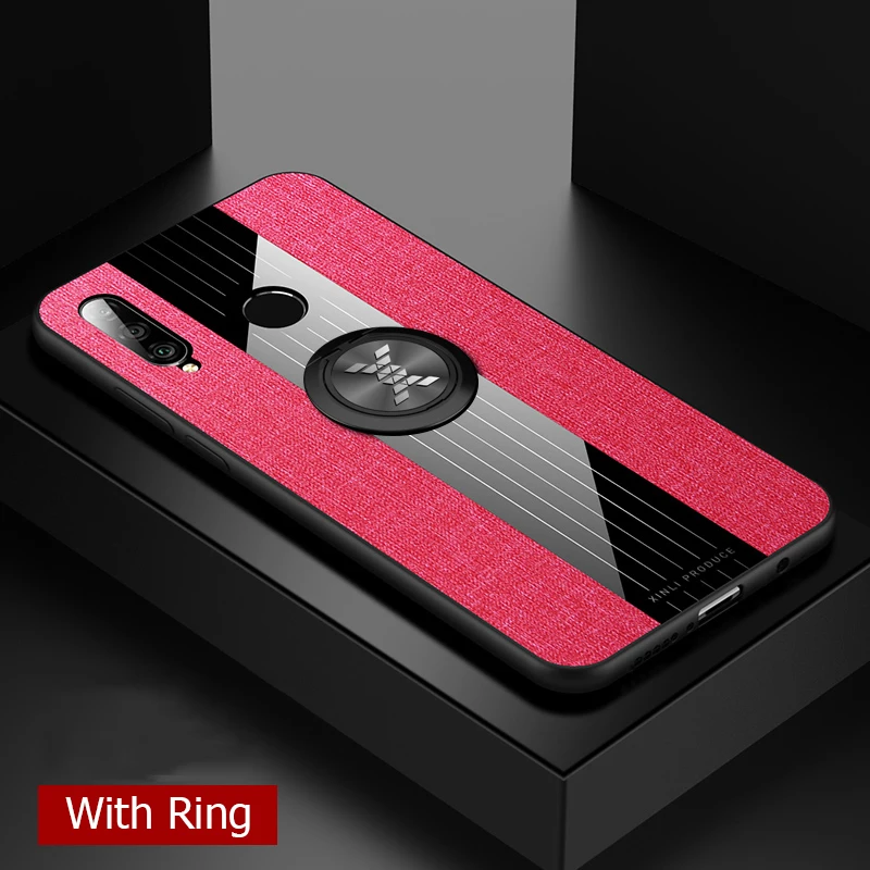 Red With Ring Для huawei Honor 20s чехол матовый Жесткий чехол для huawei Honor 20 Pro 20S противоударный чехол для телефона с магнитным кольцом-держателем - Цвет: Red With Ring
