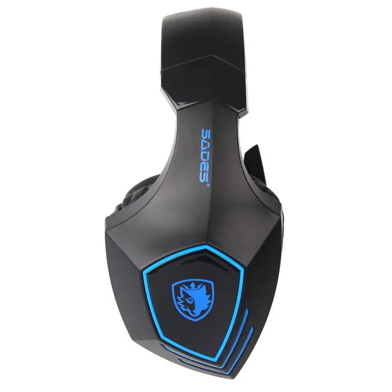 SADES SA819 игровая гарнитура с кабелем 3,5 мм PC/XboxOne/PS4 вкладыши с микрофоном регулятор громкости