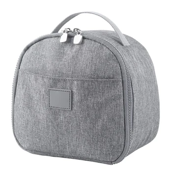 

Women Men Carrying Cooler Packet Office Aluminum Foil Leakproof Food Thermal Thickened Bento Zipper Lunch Bag Travel Picnic