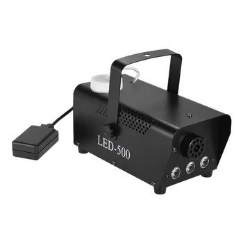 

Colorful Wireless 400 Watt Fogger Fog Smoke Machine With LED Color Lights Automotive Smoke Machine Auto Smoke Machine