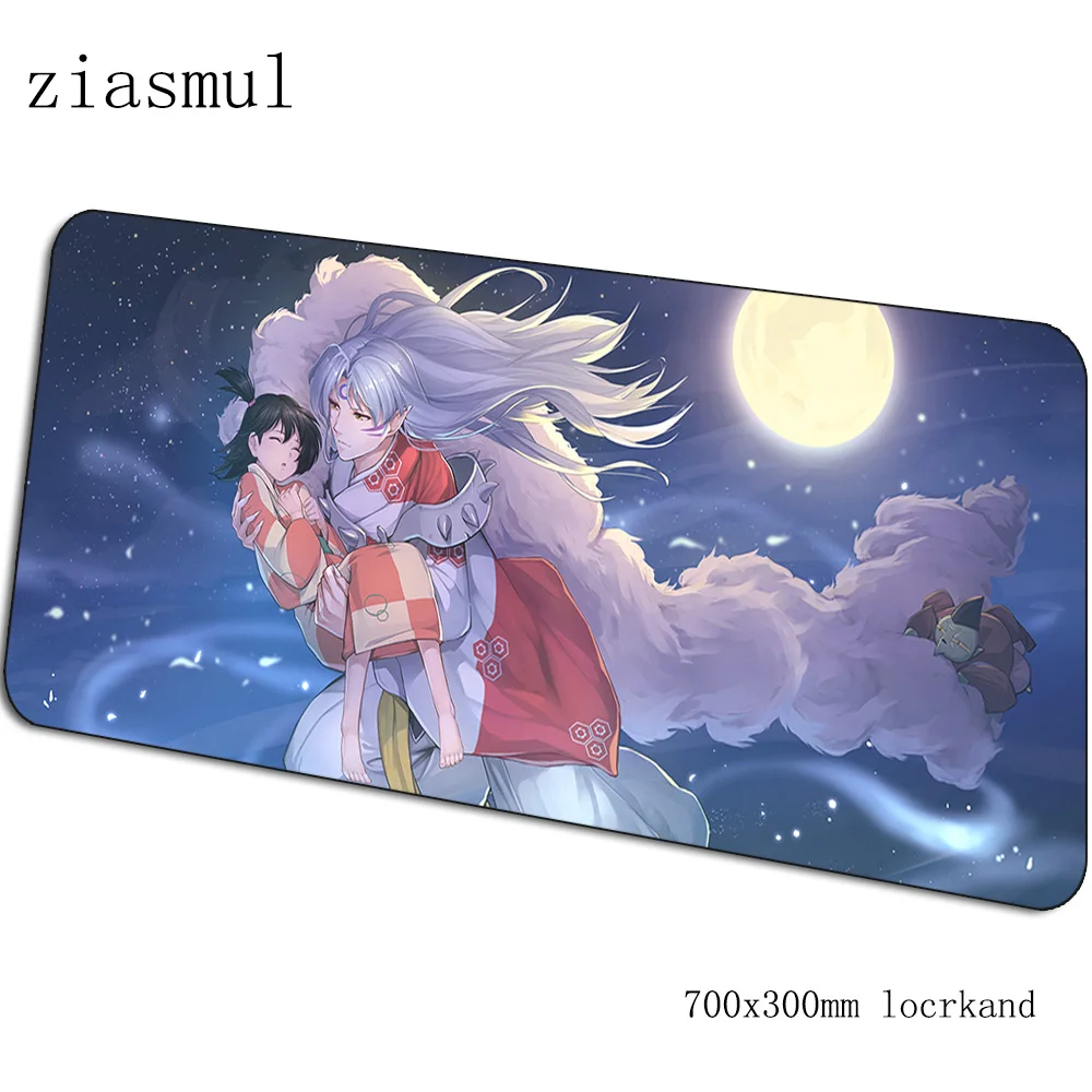Inuyasha коврик для мыши геймер великолепный игровой коврик для мыши 70x30 см pc notbook Настольный коврик милый коврик для мыши игры xl геймерские коврики геймпад - Цвет: pattern 7