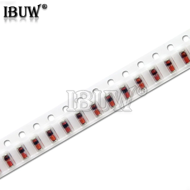 Стабилитрон ZMM 3V 3V3 3V9 4V7 5V1 7V5 8V2 10V 12V 15V 16V 18V 20V 24V LL34 SMD 100 шт. 1/2 Вт 0 5 пакет диодов |
