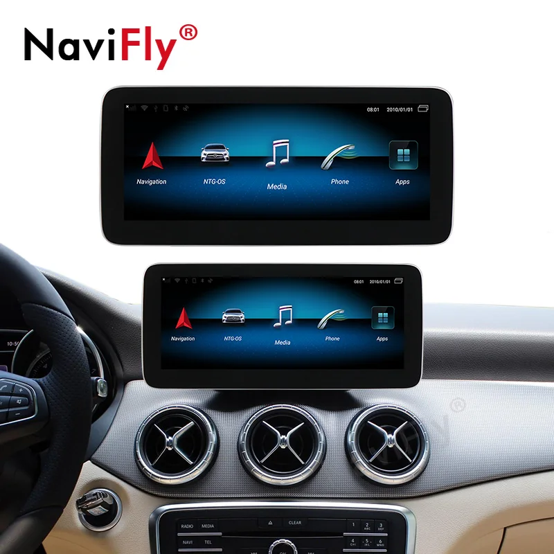 HD 4 Гб+ 64 Гб 10,2" Android 9,0 gps навигатор мультимедиа для Mercedes Benz класс W118(-) NTG5.0