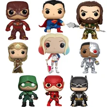 Funko-поп Джокер Харли Лига Справедливости Бэтмен против Супермена фильм винил экшн и игрушки Фигурки Коллекционная модель игрушки для детей