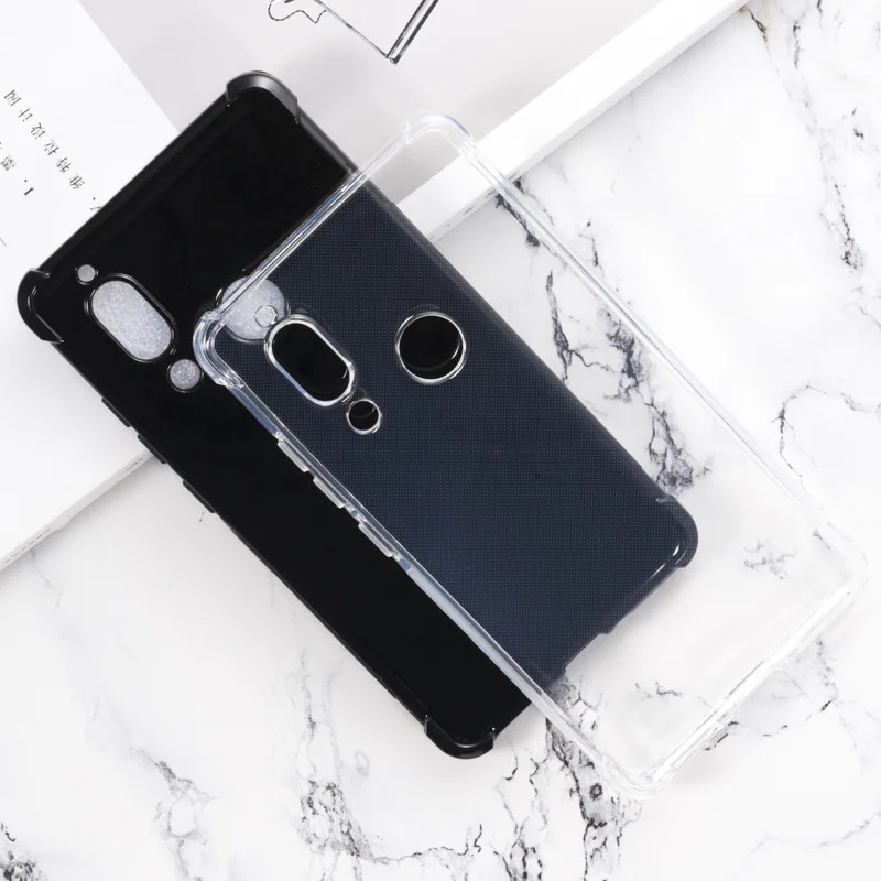 Чехол для телефона Sharp Aquos S3 противоударный мягкий чехол из ТПУ Нескользящая