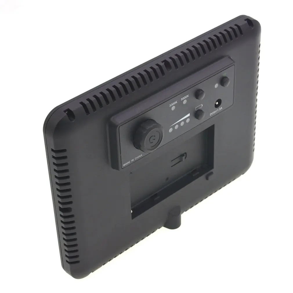 VLD-P116 LED Slim LCD Bi-Color Dimmable Studio Video Light battery + charger LED photography light Set