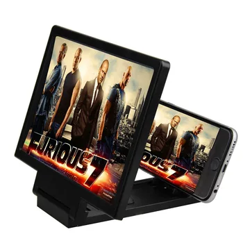

Practical Mobile Phone Holder Magnifier Smartphone 3D HD Screen Magnifier 8.2 in