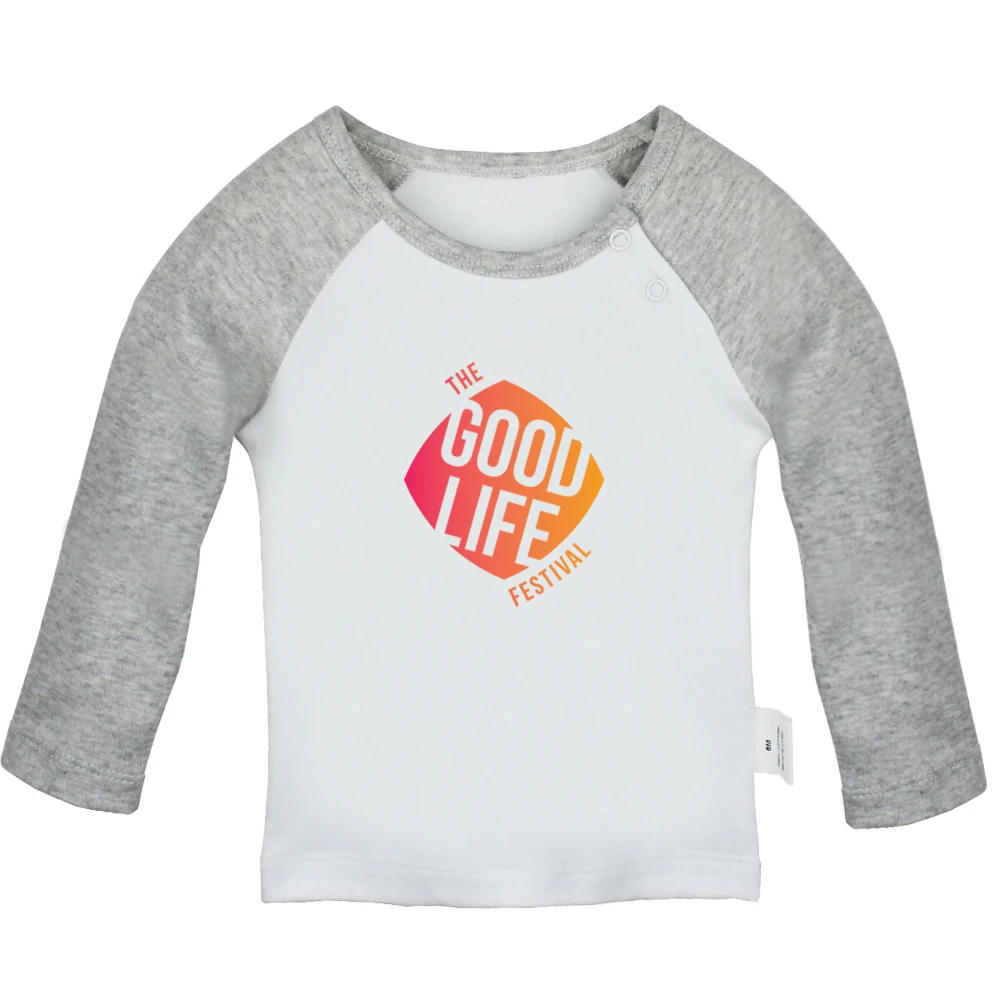 JcBabyYCG2226C Be the good Fight Music Enjoy Your Life/футболки для новорожденных мальчиков и девочек футболки с длинными рукавами и графическим принтом для малышей - Цвет: JcBabyYCG2226C