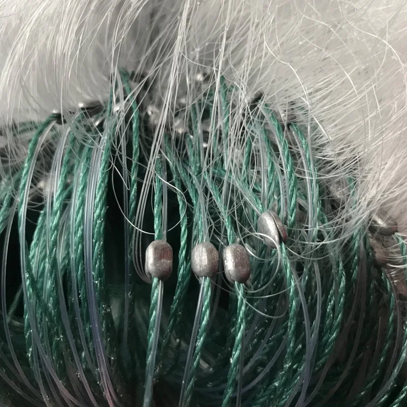 

Fishnet Network Fish Screen Silk 1.5m 2 M 3 M High Rough Three Layer Fishnet 100 M chen wang Sticky Net Import Fishing Gear