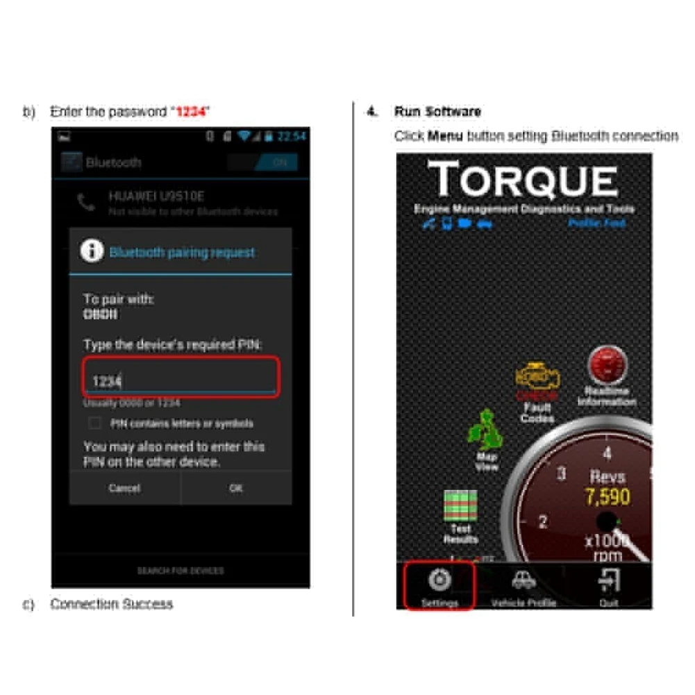 Портативный ELM327 V2.1 OBD 2 авто Bluetooth диагностический интерфейс сканер проверить инструмент горячий Бутик