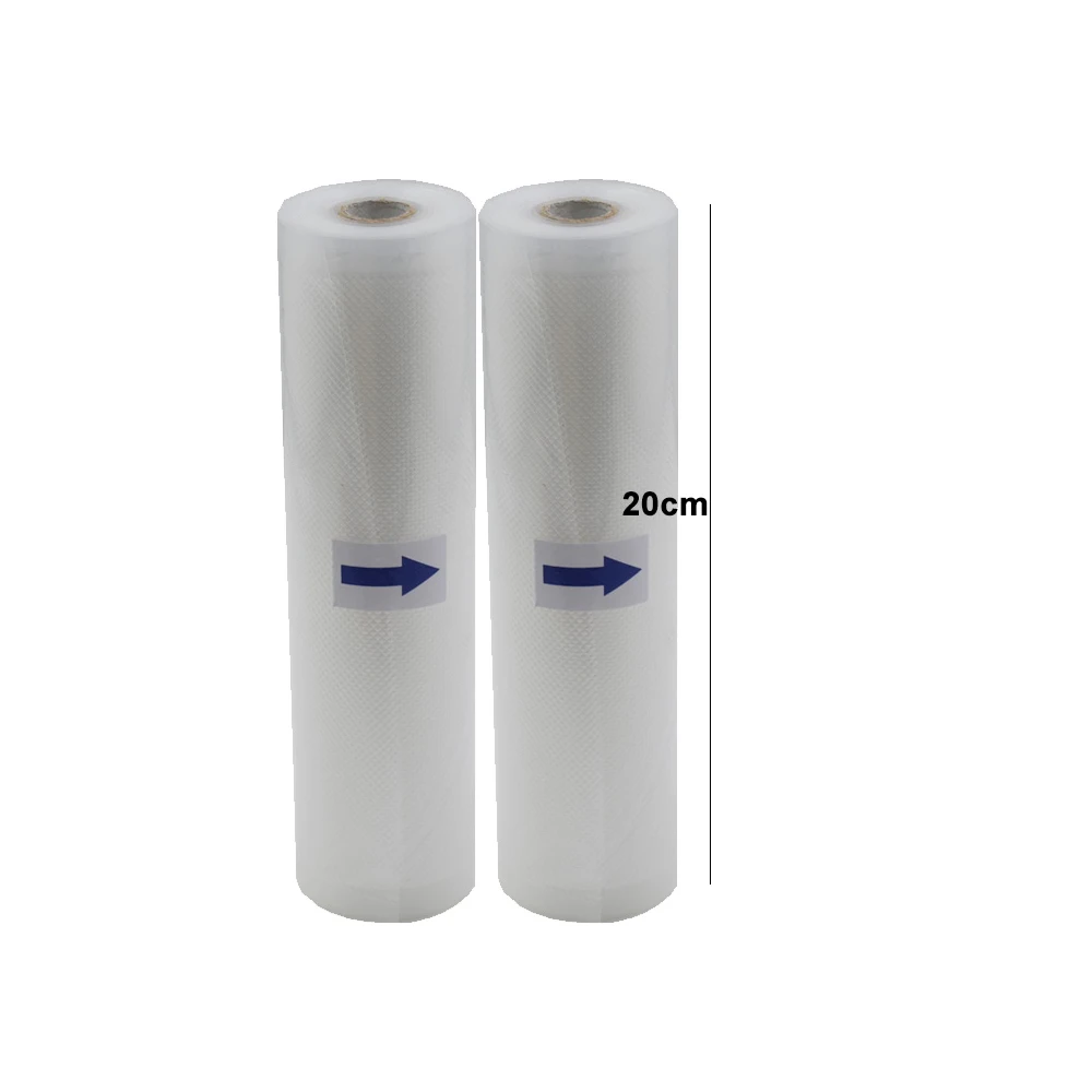 Household Food Vacuum Packing Bag For Vacuum Sealer Vacuum Storage bags Food Fresh Long Keeping 12/15/20/25/30cm*500cm 1 Roll - Цвет: 20cm2pcs
