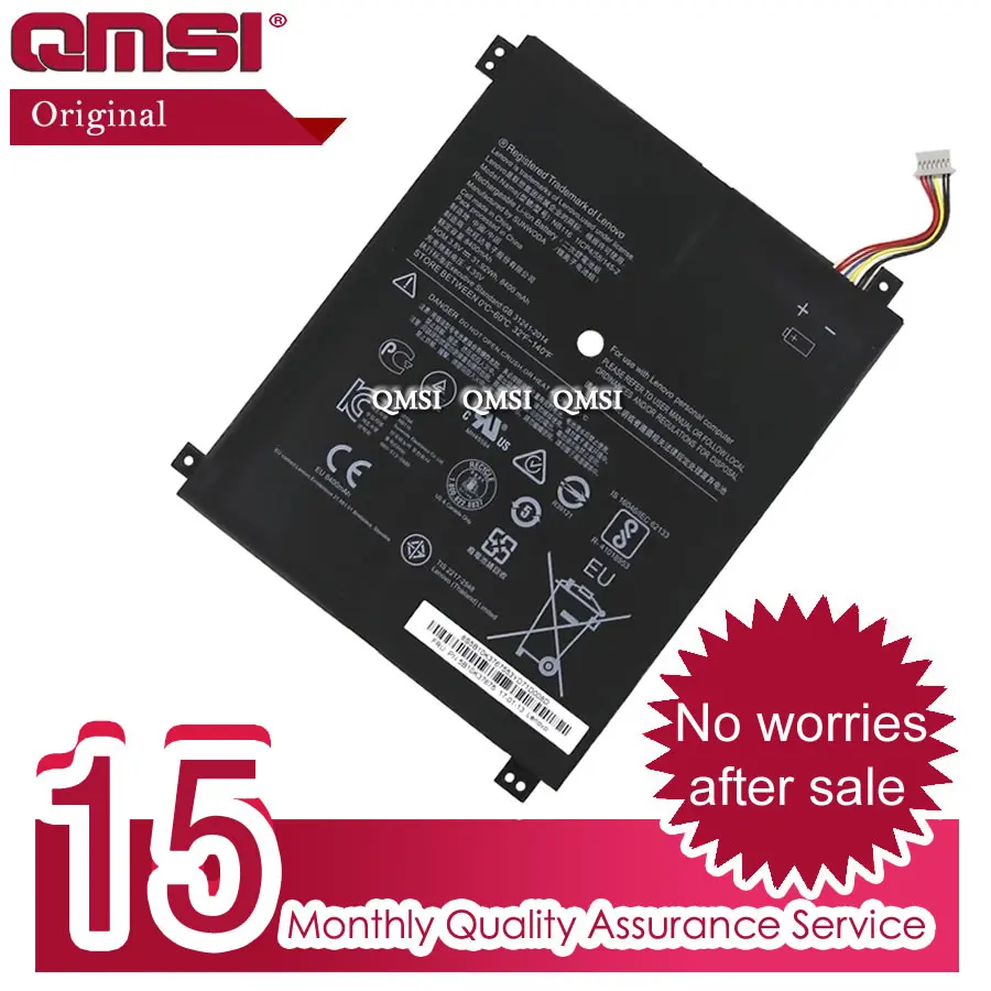 Оригинальный аккумулятор QMSI 3 8 V 31.92wh 8400 мАч NB116 5B10K37675 0813001 подходит для планшета