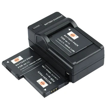 

3PCS 1400mAh 3.7V NB-11L NB11L DSTE Battery 1*Charger for Canon A2400 IS IXUS 125 HS IXUS 275 HS IXY 430F IXY 420F ELPH 320 HS