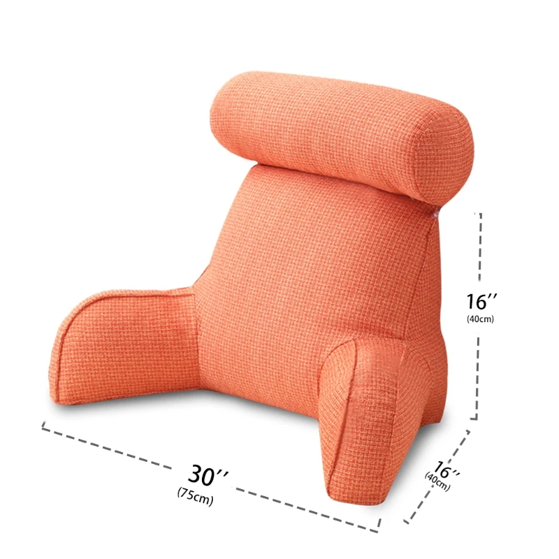 couch cushions Chair With Neck Pillow For Comfortable Reading And Resting In the Study, Living Room And Bedroom dining chair cushions