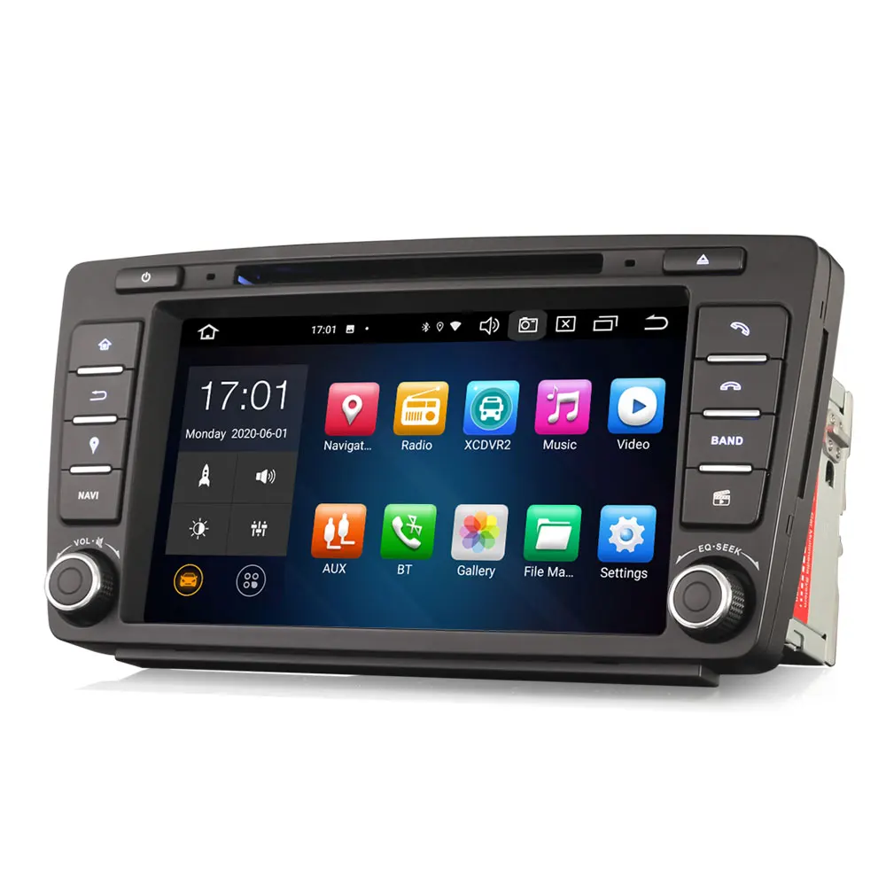 8 &quotAndroid 10 0 OS автомобильный DVD Мультимедиа GPS Радио система плеер для Skoda Octavia MK2 2009