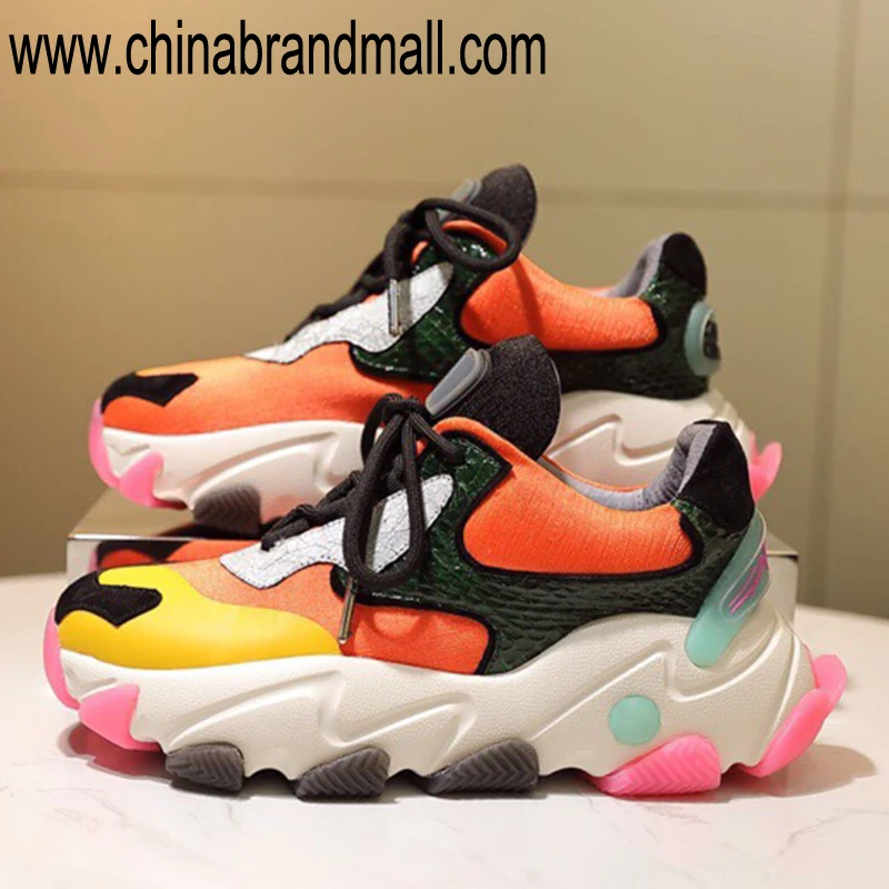 

Colorful Sneakers For Women High Quality 2019 Women Platform Sneakers Breathable Cool Sneakers Women