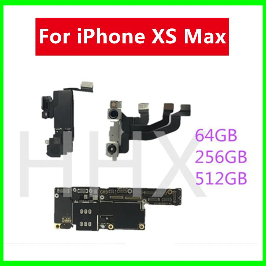 Материнская плата для iPhone XS MAX без идентификатора лица с системой IOS логическая