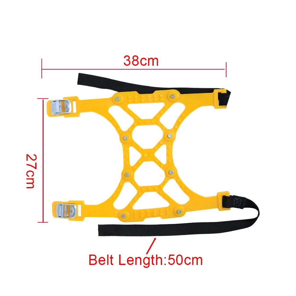 Car Tire Anti-Skid Snow Chains Winter Roadway Safety Tire Chains Car Tire Wheel Anti-Slip Cable Belt Chain Snow Rain Ice Chains