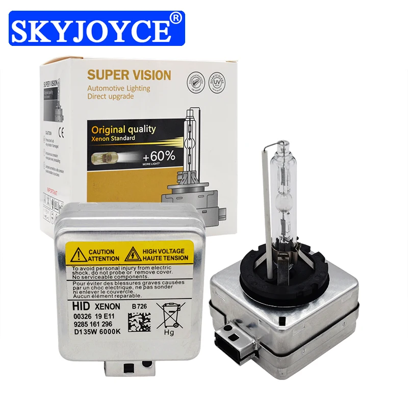 SKYJOYCE OEM Quality 55W Xenon D1S D2S D3S D4S HID Bulb 35W Xenon D1R D2R D3R D4R Car Headlight Bulb 4300K 5000K 6000K 8000K