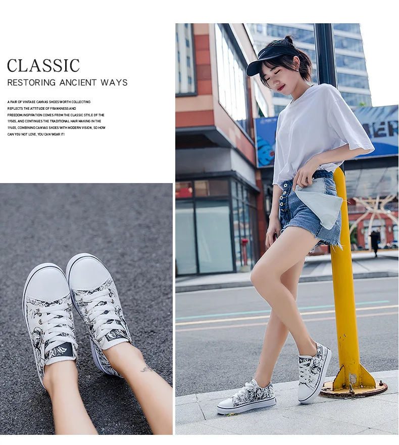 Couples Canvas Shoes One Piece Related Products Luffy Cartoon Graffiti Shoes Anime Cartoon Street Stylish Sneaker