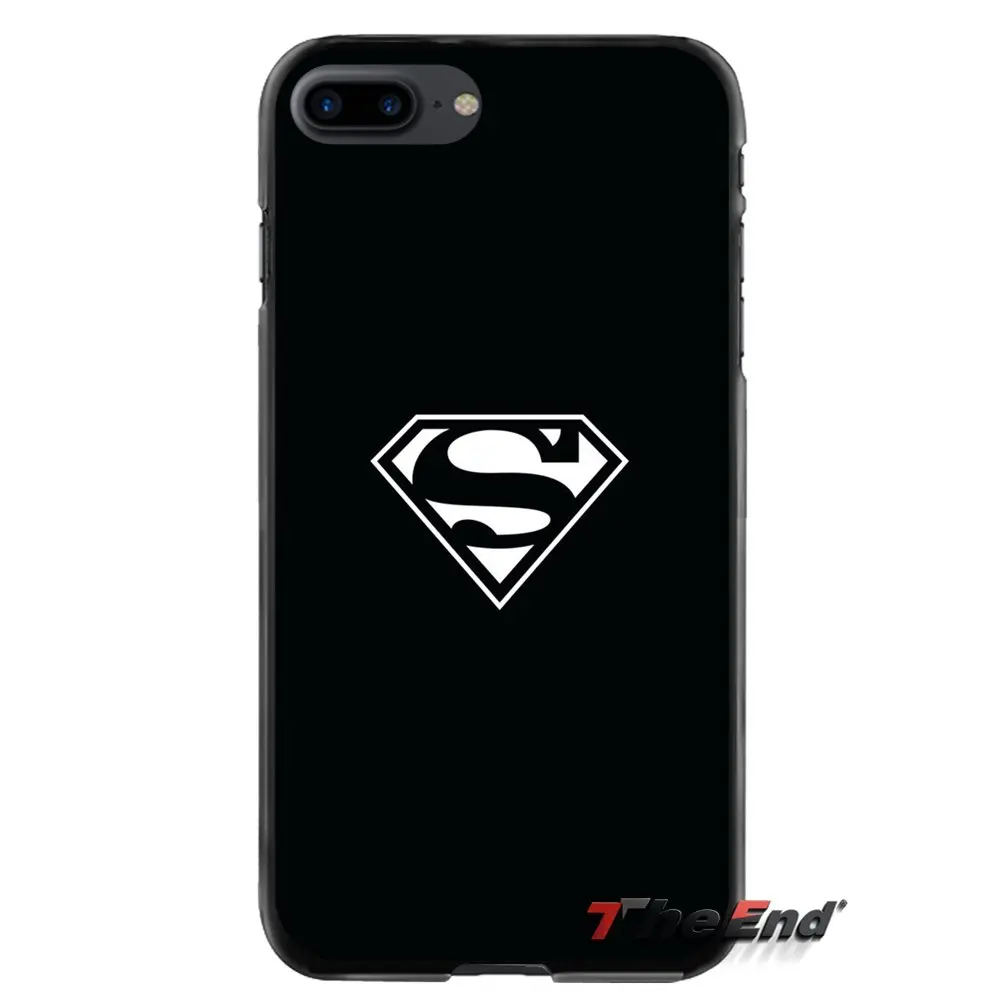 Супермен логотип для Apple iPhone 4 4s 5 5S 5C SE 6 6S 7 8 Plus X iPod Touch 4 5 6 Аксессуары чехлы для телефонов - Цвет: images 9