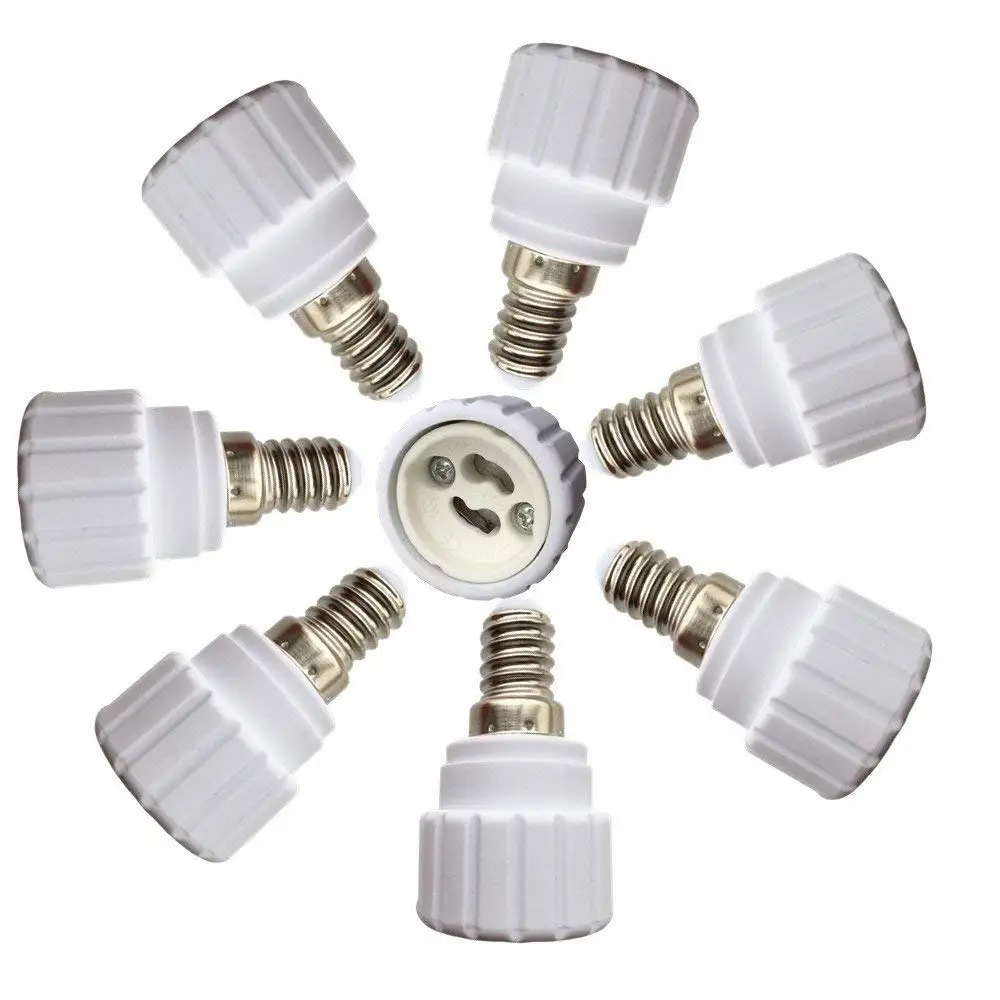 e14 to gu10 bulb base socket adapter converter