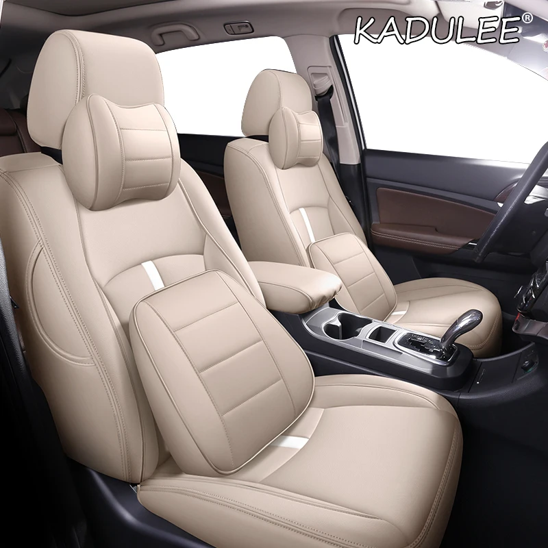 KADULEE изготовленные на заказ кожаные чехлы для сидений автомобиля Trumpchi GA6 GA3 GS5 GA8 GS8