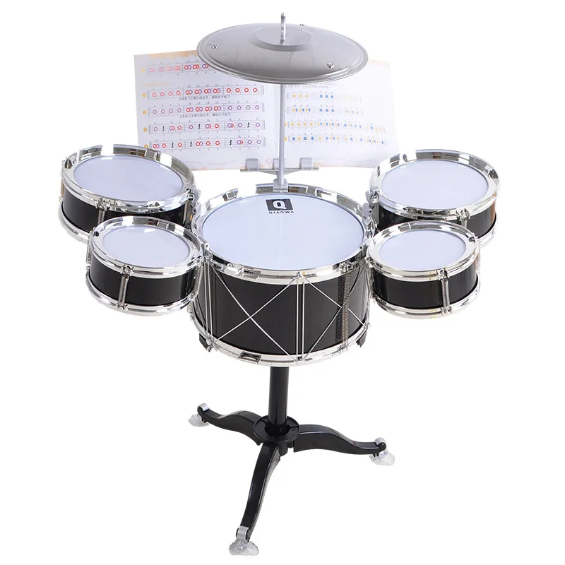 

Qiao wa Item Children Jazz Drum Kit Beginner 1-6 Toy Educational Toy Early Education Toy Manufacturers Wholesale