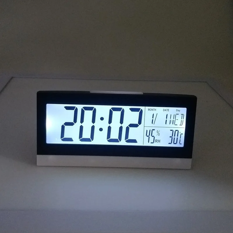 DIDIHOU стол Цифровой Будильник Время Температура Дата влажность дисплей