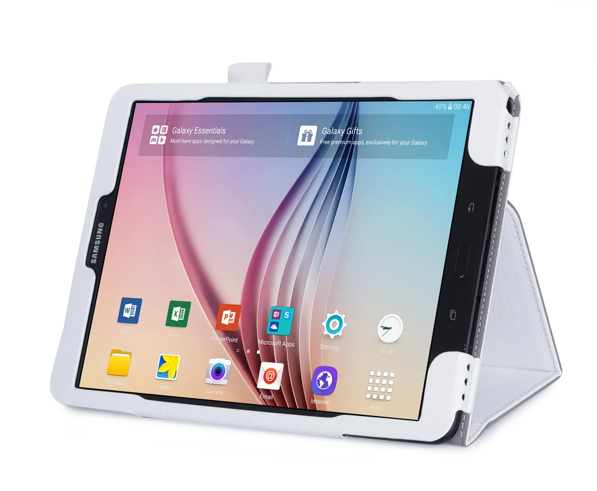 Чехол для планшетов из искусственной кожи s для samsung Galaxy Tab S3 9,7 T820 T825, чехол для планшета с откидной подставкой и держателем для ручек и отделениями для карт