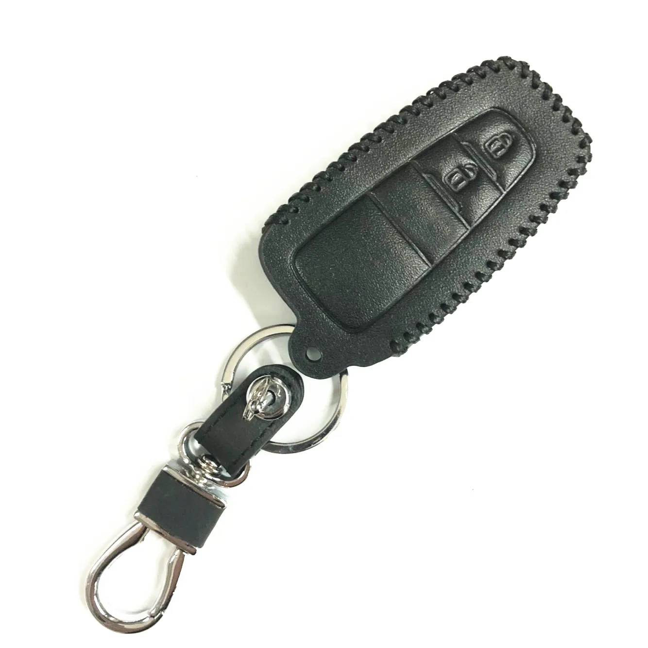 S Type Для Toyota Camry Highlander Vios Yaris 2 чехол для ключей с кнопками Популярные натуральная кожа пульт дистанционного управления Управление брелок для ключей Автомобильный ключ крышка корпуса - Название цвета: S Type