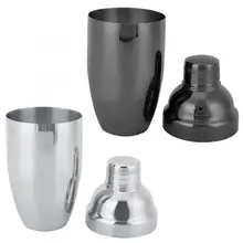 Коктейль Стекло модные Нержавеющая сталь коктейльное виски шейкер встряхнуть панели инструментов принадлежности Бармен Комплект