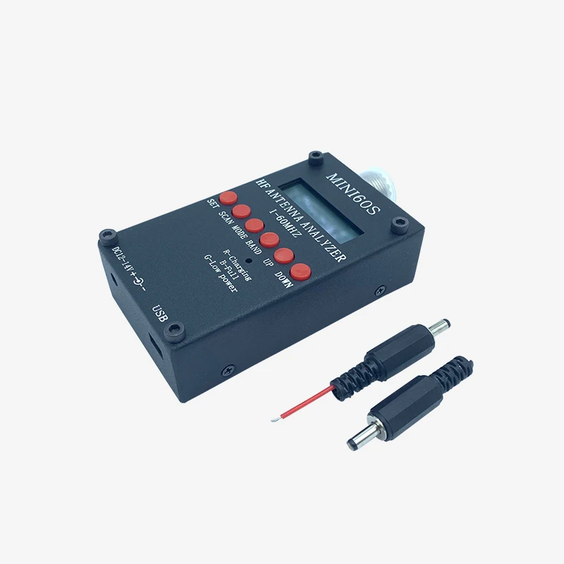 Анализатор антенны Mini60 Sark100 1-60 МГц HF ANT SWR + Bluetooth Приложение Android аккумулятор