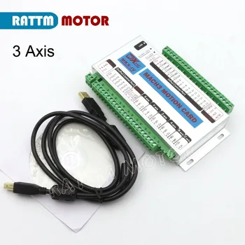 

New Upgrade 3 Axis USB Mach3 Motion Control Card XHC MK3 CNC Breakout Board 2000 KHz (2MHz) Support Windows 7, 10(32-bits)