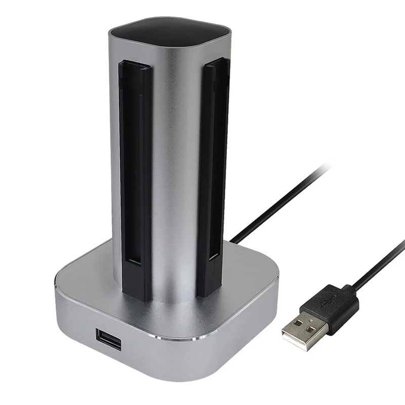 Сплав 4 в 1 Usb зарядная док-станция для геймпада контроллер светодиодный зарядное устройство Подставка держатель Универсальный