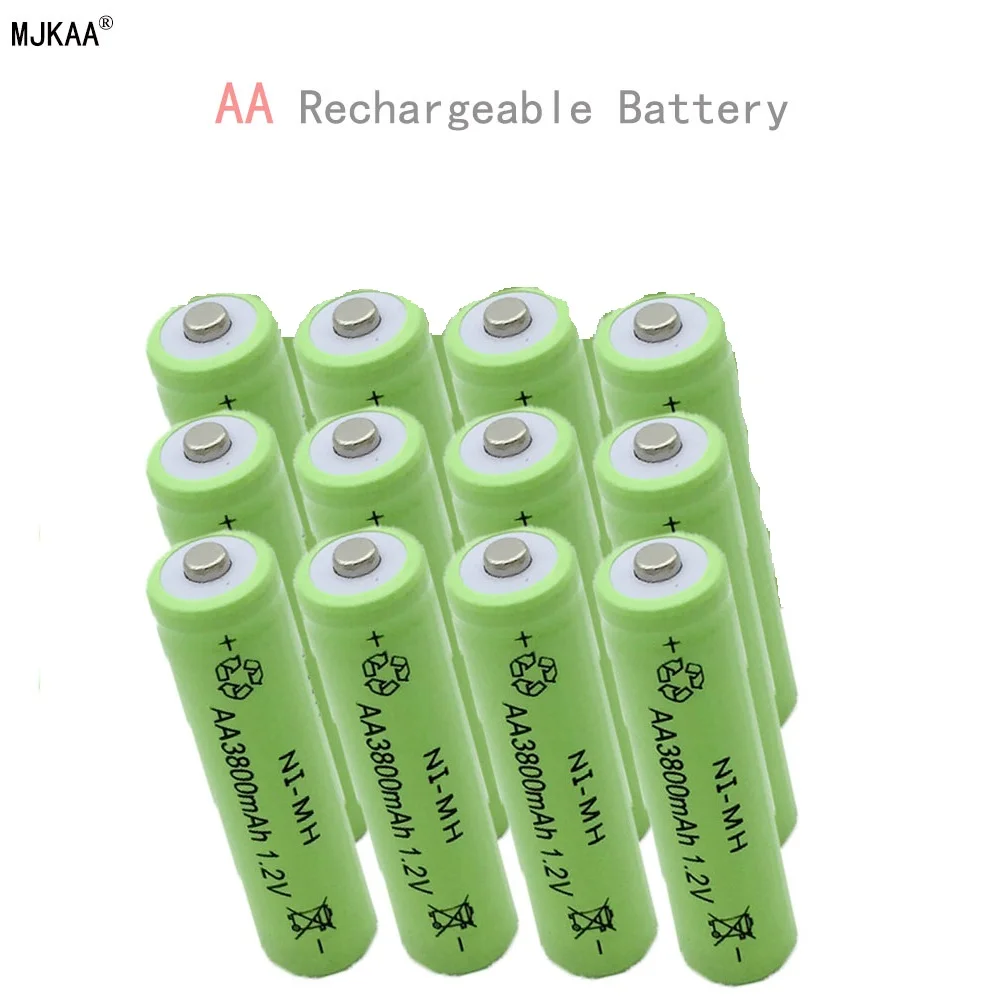 20 шт AAA 750 mAh Ni-MH аккумуляторные батареи + 20 шт AA 2300 mAh аккумуляторные батареи MJKAA