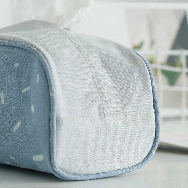 Горячая Распродажа Сумочка для салфеток бумага холст хранения прочный держатель