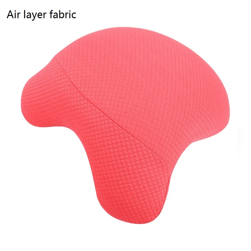 Air layer red 1 шт., 30x29x16 см, Подушка для сна, медленный отскок, ортопедическая пена с эффектом памяти, рождественский подарок, удобная для переноски, офисная, артефакт, подушка для здоровья - Цвет: Air layer red