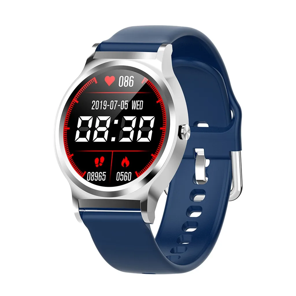 Для amazfit ремешок Bip полный экран сенсорный смарт часы водонепроницаемый браслет Спорт Фитнес сна монитор для mi band 2 бар