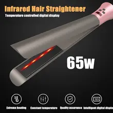 Профессиональные 2 в 1 щипцы для завивки волос, выпрямитель для завивки волос, парикмахерский салон, плоские утюги, стайлер, турмалин, керамический инструмент для укладки волос