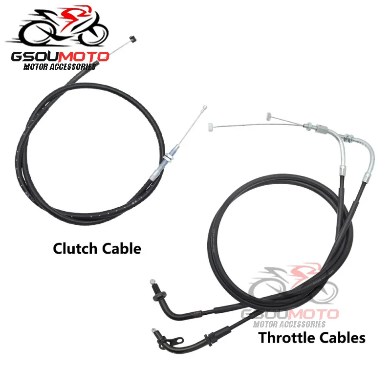 Motorcycle Clutch Cable Wire & Throttle Cables Line For Yamaha Vstar