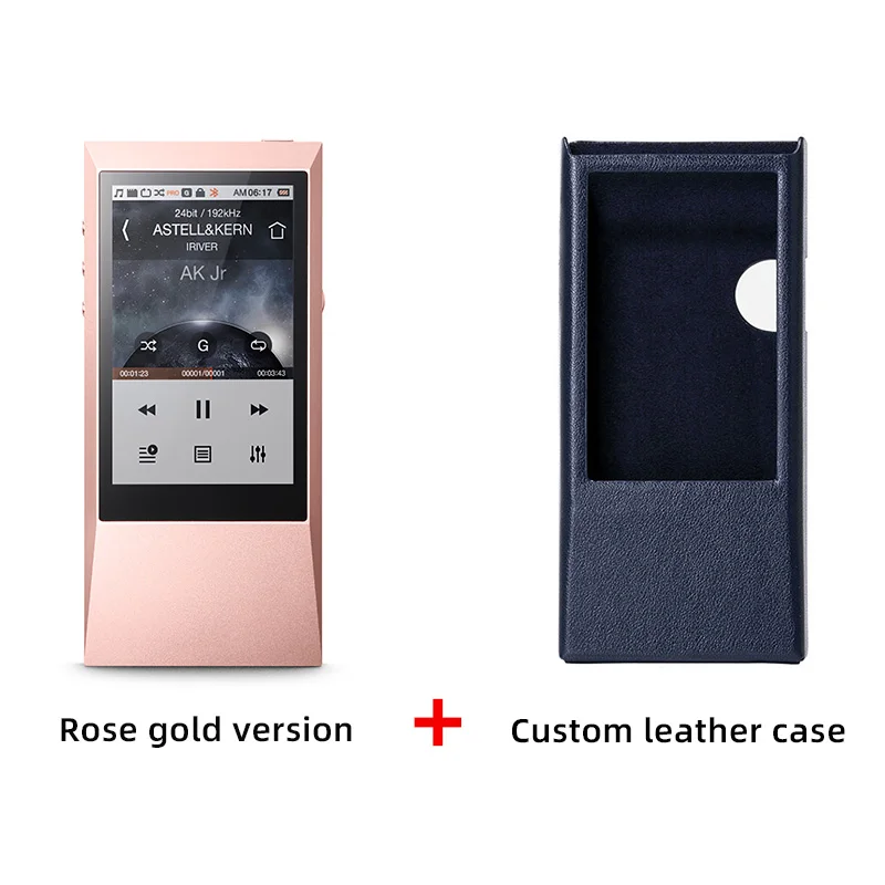 have leather case2 IRIVER Astell& Kern AK Jr 64 Гб HIFI плеер портативный DSD Музыка MP3 аудио плеер без потерь музыка ультра-тонкий плеер - Цвет: have leather case2