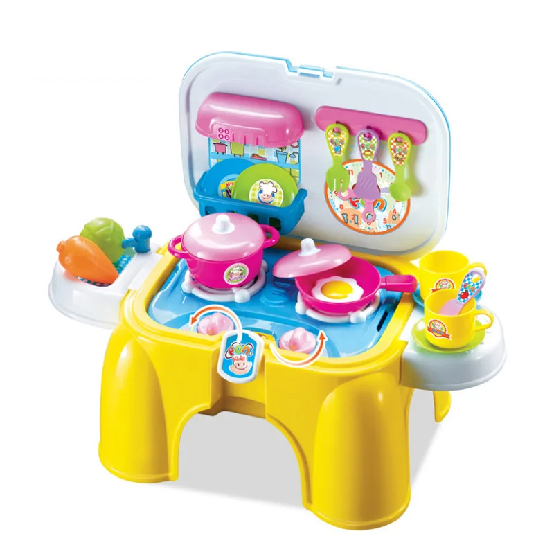 

New Style Plastic Boy Play House Kitchenware Toy Model GIRL'S Kitchen Toy Combo Play House Toys