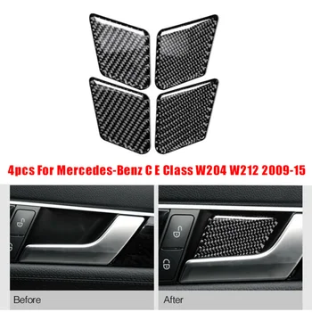 

Carbon Fiber Car Sticker Trim Decor For Mercedes-Benz C E Class W204 W212 2009-15 Perfect Stylish