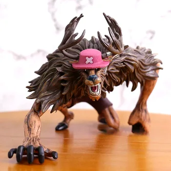 

Pirate King Rage Joba Reindeer Blue Wave Ball He Turned Into A Violent Mob Box Handmade Doll Anime One Piece Figure Joba