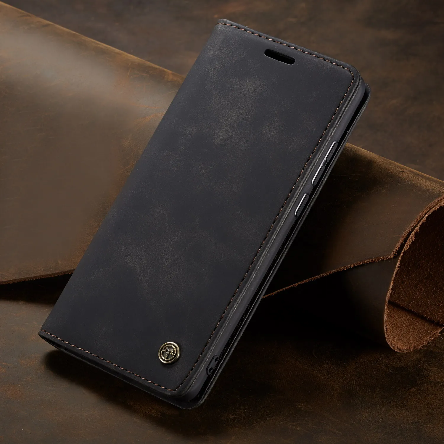 

For Huawei P Smart Flip Case Cover Magnetic Cases Huawei Honor 9 Lite Case Luuxry Leather Wallet For Huawei P Smart 2018 Case