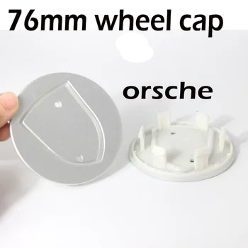 

20pcs 76mm ABS Base Car Wheel center Caps for Golden Logo Badge Emblem Car Wheel Center Covers