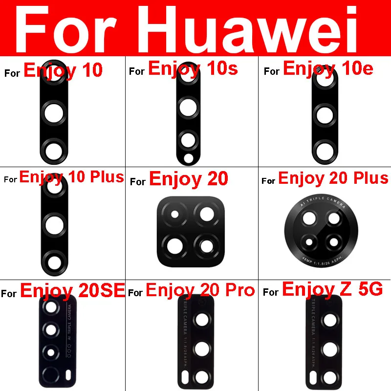 

Back Camera Glass Lens For Huawei Enjoy 10 20 Plus 10E 10S 10Se 20Se 20Pro 30E Enjoy Z 5G Rear Camera Glass Lens Sticker Parts